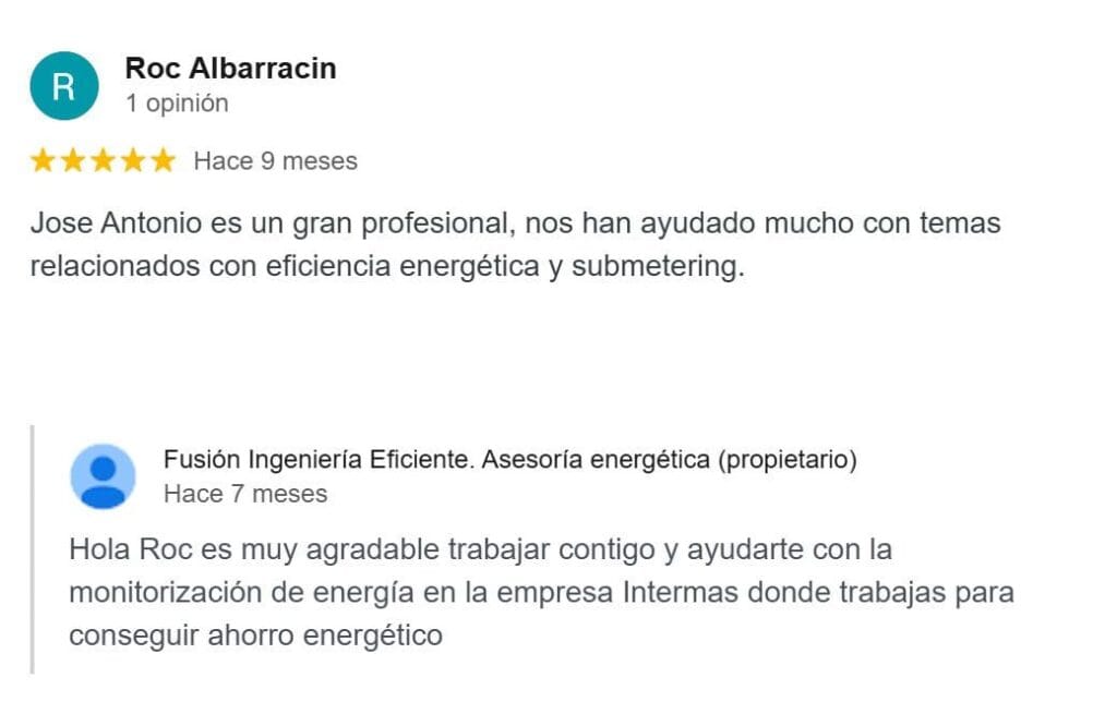 director de mantenimiento industrial muy satisfecho con fusion ingenieria