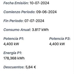 simulador tarifa luz utilizando el comparador tarifas fusion